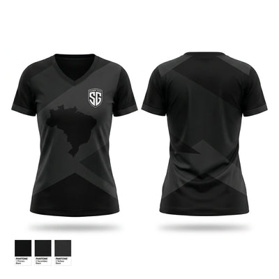 PRO SPORT Women's Short Sleeve V-neck Shirt - 1