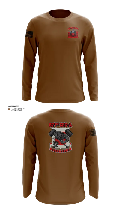 571st CEC-A 52010790 Long Sleeve Performance Shirt 101