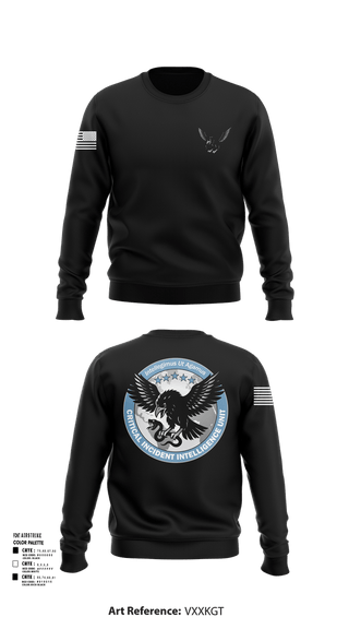 Crew Neck Sweatshirt, Critical Incident Intelligence Unit, , Teamtime, Team time, sublimation, custom sports apparel, team uniforms, spirit wear, spiritwear, sports uniforms, custom shirts, team store, custom team store, fundraiser sports, apparel fundraiser