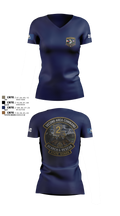 2nd area command 59908555 Women's Short Sleeve V-neck Shirt - 24