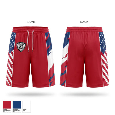 WTXC Fight Club Athletic Shorts With Pockets - 1