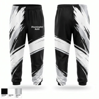 Sweatpants, Bloomington Bolts, Women's Basketball, Teamtime, Team time, sublimation, custom sports apparel, team uniforms, spirit wear, spiritwear, sports uniforms, custom shirts, team store, custom team store, fundraiser sports, apparel fundraiser