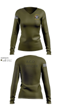 CCSO/ACO2 27054733 Women's Long Sleeve V-neck Shirt - 22