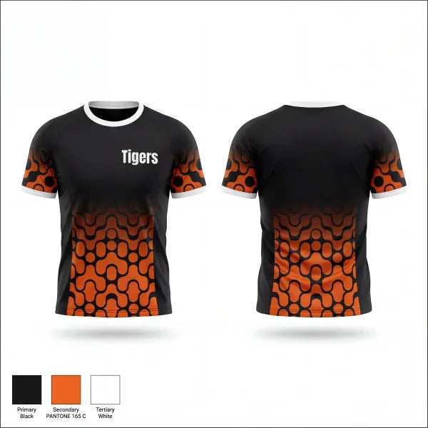 Old School Cotton Feel Shirt, Tigers, Women's Basketball, Teamtime, Team time, sublimation, custom sports apparel, team uniforms, spirit wear, spiritwear, sports uniforms, custom shirts, team store, custom team store, fundraiser sports, apparel fundraiser