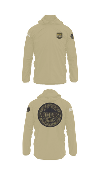 Windbreaker, E CO 169 AVN, National Guard, Teamtime, Team time, sublimation, custom sports apparel, team uniforms, spirit wear, spiritwear, sports uniforms, custom shirts, team store, custom team store, fundraiser sports, apparel fundraiser