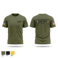 Columbiana county sheriff Old School Cotton Feel Shirt - 1