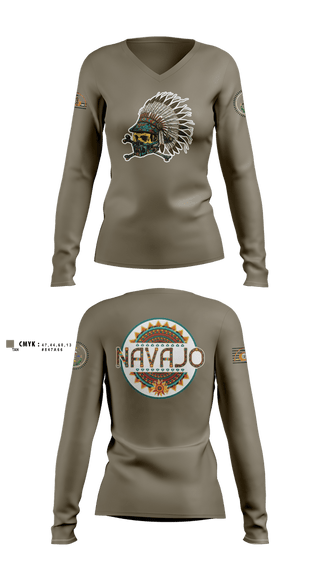 Womens Long Sleeve Vneck Shirt, Noble Team, Cross Country, Teamtime, Team time, sublimation, custom sports apparel, team uniforms, spirit wear, spiritwear, sports uniforms, custom shirts, team store, custom team store, fundraiser sports, apparel fundraiser