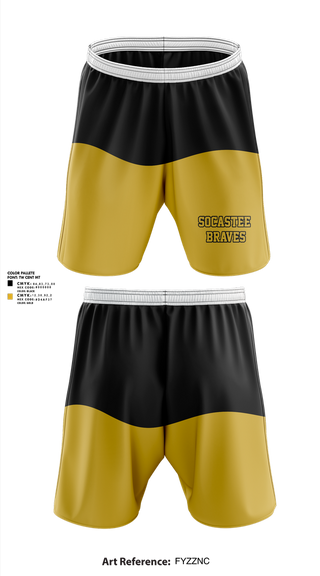 Athletic Shorts With Pockets, Socastee Braves, Track & Field, Teamtime, Team time, sublimation, custom sports apparel, team uniforms, spirit wear, spiritwear, sports uniforms, custom shirts, team store, custom team store, fundraiser sports, apparel fundraiser