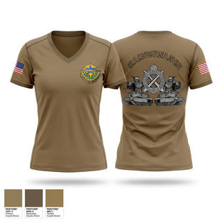 Womens Short Sleeve Vneck Shirt, 548th DSSB C co, Army, Teamtime, Team time, sublimation, custom sports apparel, team uniforms, spirit wear, spiritwear, sports uniforms, custom shirts, team store, custom team store, fundraiser sports, apparel fundraiser