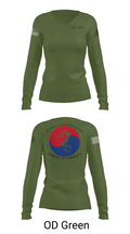 CNFK DET CHINHAE 74281710 Women's Long Sleeve V-neck Shirt - 54