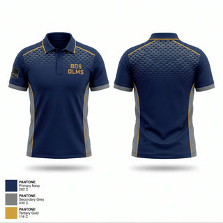 Short Sleeve Performance Polo, BOS OLMS, Police, Teamtime, Team time, sublimation, custom sports apparel, team uniforms, spirit wear, spiritwear, sports uniforms, custom shirts, team store, custom team store, fundraiser sports, apparel fundraiser