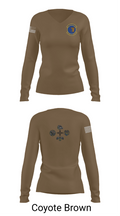 49 LRS 45373346 Women's Long Sleeve V-neck Shirt - 17