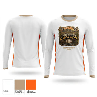 Long Sleeve Performance Shirt, Sutter Buttes Legends, Baseball, Teamtime, Team time, sublimation, custom sports apparel, team uniforms, spirit wear, spiritwear, sports uniforms, custom shirts, team store, custom team store, fundraiser sports, apparel fundraiser