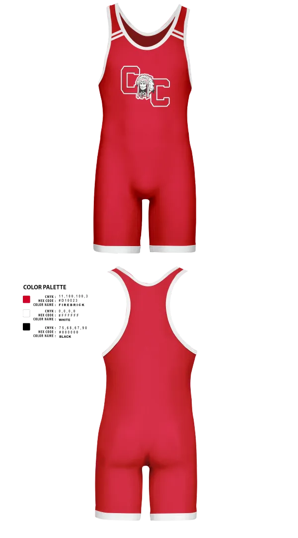 Wrestling Singlet, Crow Creek Chieftains, Cross Country, Teamtime, Team time, sublimation, custom sports apparel, team uniforms, spirit wear, spiritwear, sports uniforms, custom shirts, team store, custom team store, fundraiser sports, apparel fundraiser