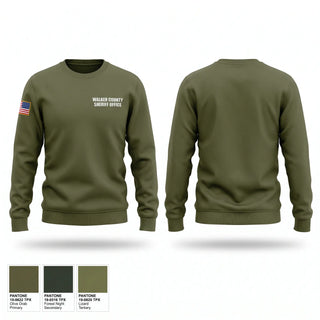 Crew Neck Sweatshirt, Walker county Sheriff office, Police, Teamtime, Team time, sublimation, custom sports apparel, team uniforms, spirit wear, spiritwear, sports uniforms, custom shirts, team store, custom team store, fundraiser sports, apparel fundraiser
