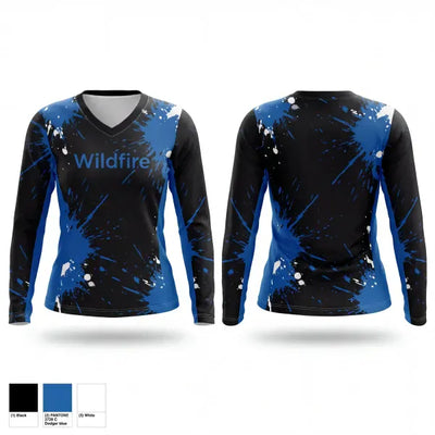 Wildfire 76182085 Women's Long Sleeve V-neck Shirt - 1