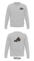 2-124th Infantry Regiment 2034166 Crew Neck Sweatshirt - 2