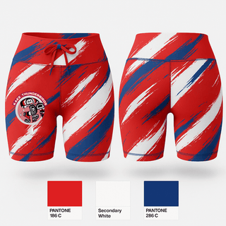 Womens Shorts, Kake Thunderbirds Basketball, Men's Basketball, Teamtime, Team time, sublimation, custom sports apparel, team uniforms, spirit wear, spiritwear, sports uniforms, custom shirts, team store, custom team store, fundraiser sports, apparel fundraiser