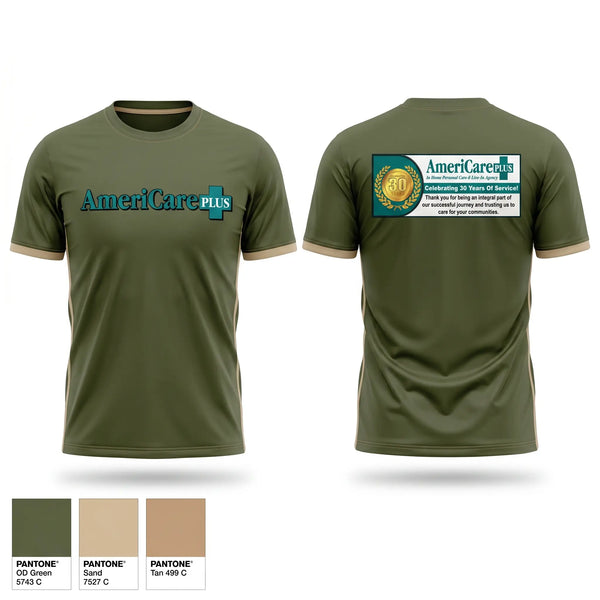 Short Sleeve Performance Shirt, Americare Plus, , Teamtime, Team time, sublimation, custom sports apparel, team uniforms, spirit wear, spiritwear, sports uniforms, custom shirts, team store, custom team store, fundraiser sports, apparel fundraiser