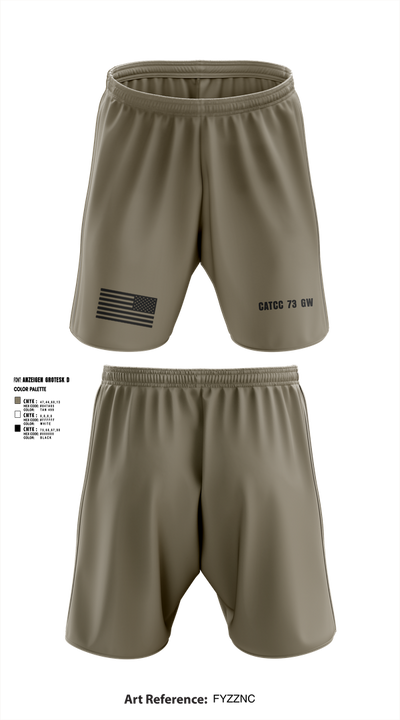 CATCC 73 GW 39646487 Athletic Shorts With Pockets - 2