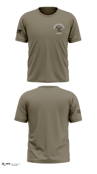 Old School Cotton Feel Shirt, H Co 148th BSB, National Guard, Teamtime, Team time, sublimation, custom sports apparel, team uniforms, spirit wear, spiritwear, sports uniforms, custom shirts, team store, custom team store, fundraiser sports, apparel fundraiser