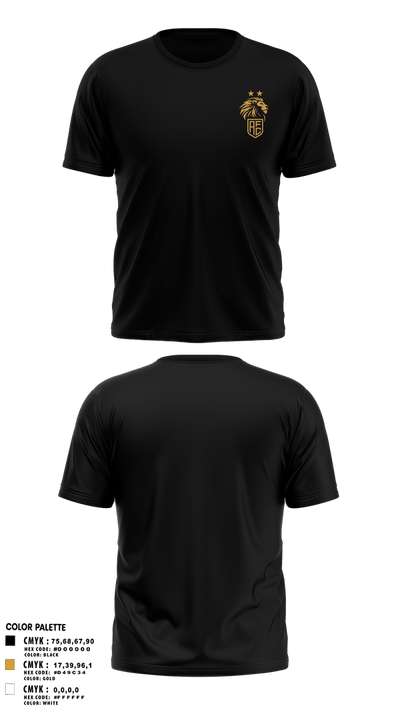 Aspire FC Lions 15623094 Short Sleeve Performance Shirt - 21