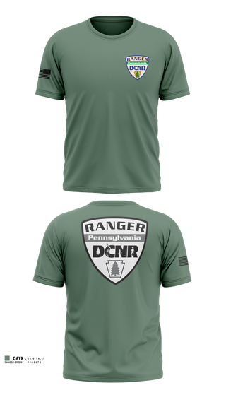 Short Sleeve Performance Shirt, DCNR Rangers, Police, Teamtime, Team time, sublimation, custom sports apparel, team uniforms, spirit wear, spiritwear, sports uniforms, custom shirts, team store, custom team store, fundraiser sports, apparel fundraiser
