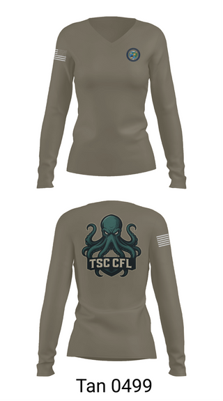 Womens Long Sleeve Vneck Shirt, Tsc cfl, , Teamtime, Team time, sublimation, custom sports apparel, team uniforms, spirit wear, spiritwear, sports uniforms, custom shirts, team store, custom team store, fundraiser sports, apparel fundraiser