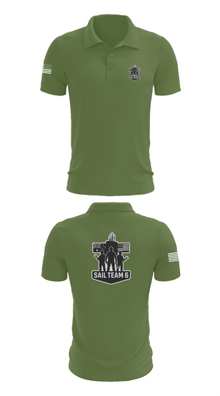 Short Sleeve Performance Polo, Sail team 6, , Teamtime, Team time, sublimation, custom sports apparel, team uniforms, spirit wear, spiritwear, sports uniforms, custom shirts, team store, custom team store, fundraiser sports, apparel fundraiser