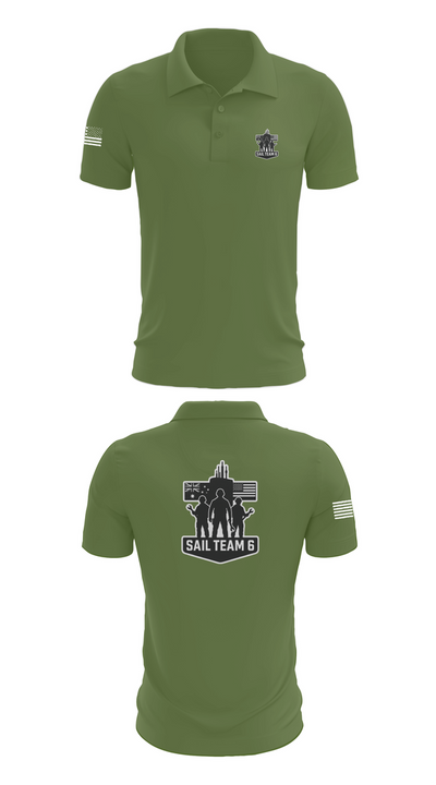 Sail team 6 28462926 Short Sleeve Performance Polo - 45