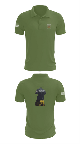 Short Sleeve Performance Polo, Sheriff Transportation, , Teamtime, Team time, sublimation, custom sports apparel, team uniforms, spirit wear, spiritwear, sports uniforms, custom shirts, team store, custom team store, fundraiser sports, apparel fundraiser