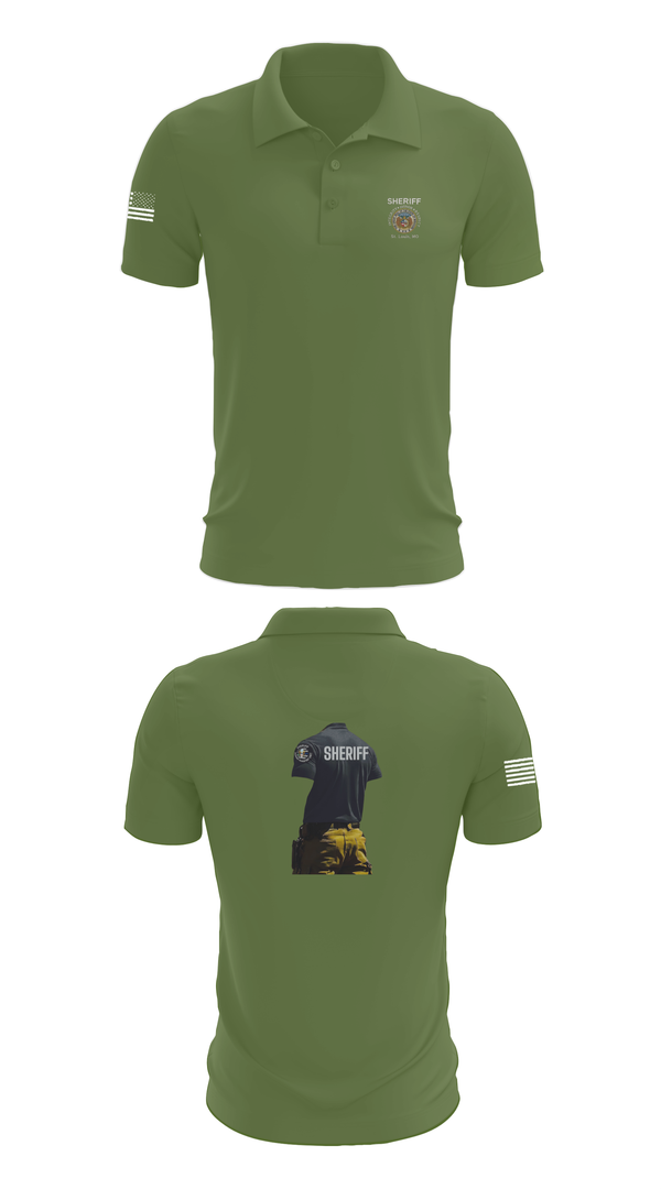 Short Sleeve Performance Polo, Sheriff Transportation, , Teamtime, Team time, sublimation, custom sports apparel, team uniforms, spirit wear, spiritwear, sports uniforms, custom shirts, team store, custom team store, fundraiser sports, apparel fundraiser