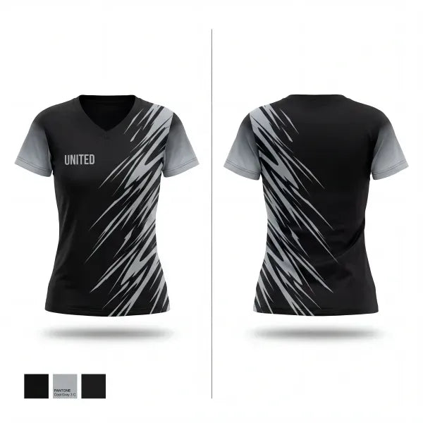 Womens Short Sleeve Vneck Shirt, UNITED, Men's Basketball, Teamtime, Team time, sublimation, custom sports apparel, team uniforms, spirit wear, spiritwear, sports uniforms, custom shirts, team store, custom team store, fundraiser sports, apparel fundraiser