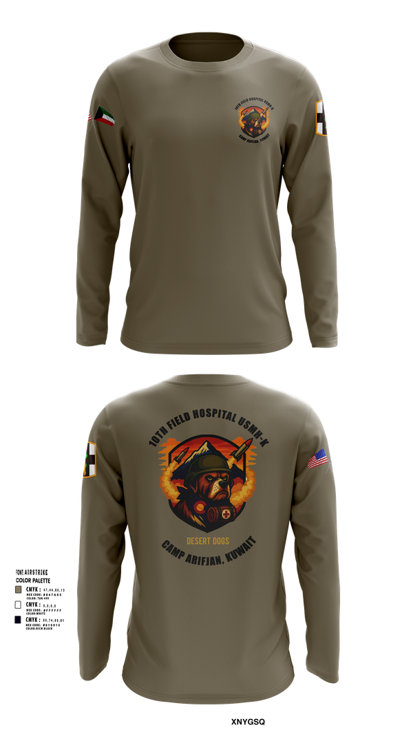 Long Sleeve Performance Shirt, 10th Field Hospital (FWD), , Teamtime, Team time, sublimation, custom sports apparel, team uniforms, spirit wear, spiritwear, sports uniforms, custom shirts, team store, custom team store, fundraiser sports, apparel fundraiser