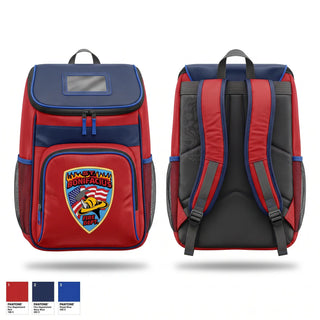 Gear Bag, St. Boni, Fire Department, Teamtime, Team time, sublimation, custom sports apparel, team uniforms, spirit wear, spiritwear, sports uniforms, custom shirts, team store, custom team store, fundraiser sports, apparel fundraiser