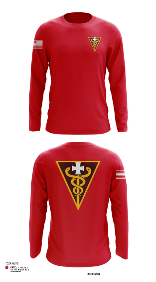 Long Sleeve Performance Shirt, 3D THEATER MEDICAL COMMAND, , Teamtime, Team time, sublimation, custom sports apparel, team uniforms, spirit wear, spiritwear, sports uniforms, custom shirts, team store, custom team store, fundraiser sports, apparel fundraiser