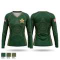 Bureau County Sheriff’s Office Women's Long Sleeve V-neck Shirt - 1