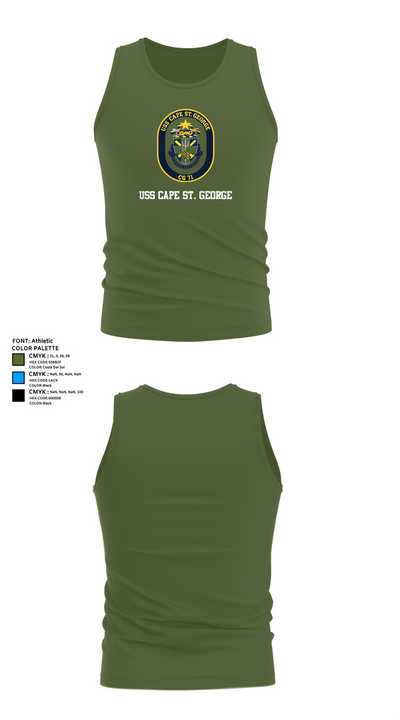 USS CAPE ST. GEORGE 53207398 Tank Top - 56
