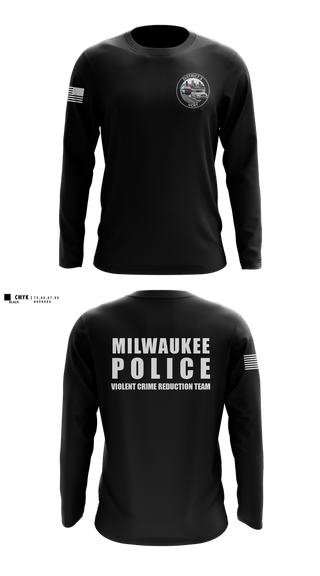 Long Sleeve Performance Shirt, D3 Violent Crimes Reduction Team, Police, Teamtime, Team time, sublimation, custom sports apparel, team uniforms, spirit wear, spiritwear, sports uniforms, custom shirts, team store, custom team store, fundraiser sports, apparel fundraiser