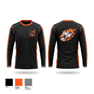 Menifee Wildfire Long Sleeve Performance Shirt - 1