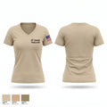 UT Austin Police K9 Women's Short Sleeve V-neck Shirt - 1