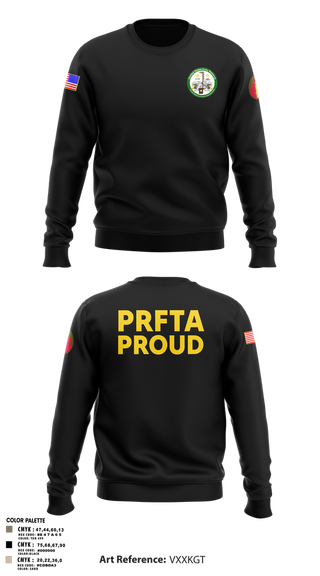 Crew Neck Sweatshirt, FHL Garrison 2, , Teamtime, Team time, sublimation, custom sports apparel, team uniforms, spirit wear, spiritwear, sports uniforms, custom shirts, team store, custom team store, fundraiser sports, apparel fundraiser