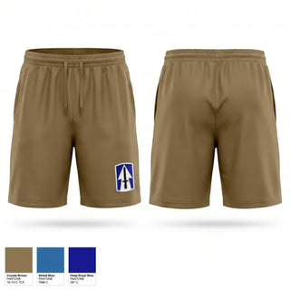 Athletic Shorts With Pockets, Charlie’s Battery 1st Battalion 163rd Field Artillery Division, National Guard, Teamtime, Team time, sublimation, custom sports apparel, team uniforms, spirit wear, spiritwear, sports uniforms, custom shirts, team store, custom team store, fundraiser sports, apparel fundraiser