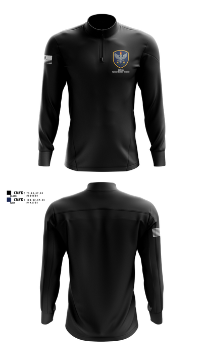US Army Special Victims’ Counsel 25692350 Quarter Zip Jacket - 3