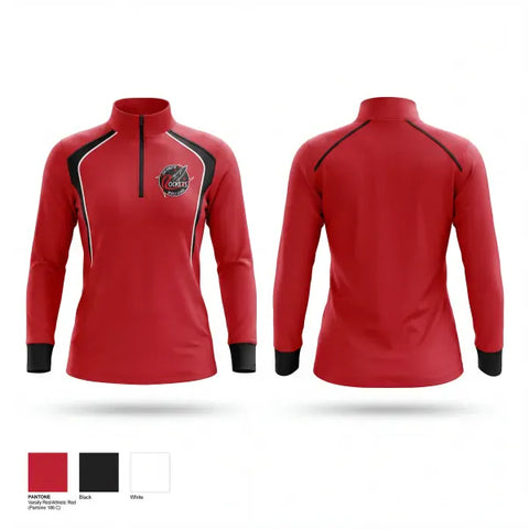 Quarter Zip Jacket, Ramstad Rockets, Men's Basketball, Teamtime, Team time, sublimation, custom sports apparel, team uniforms, spirit wear, spiritwear, sports uniforms, custom shirts, team store, custom team store, fundraiser sports, apparel fundraiser