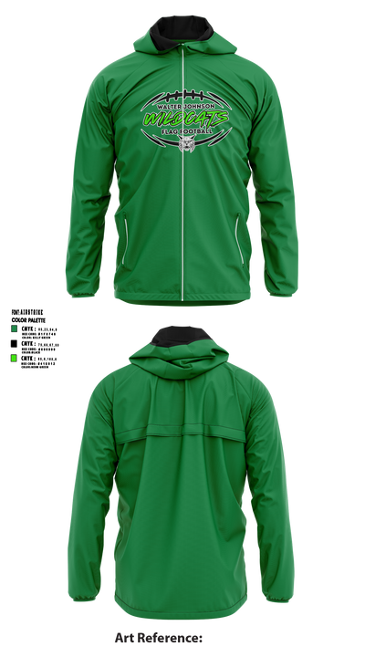Walter Johnson High School Wildcats 54894865 Windbreaker - 5