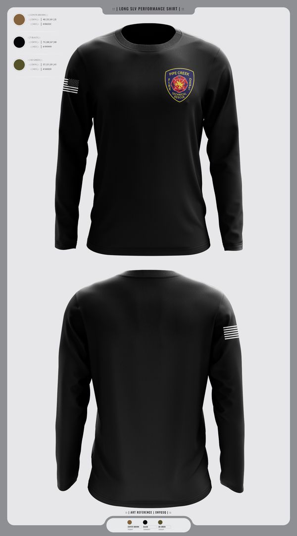 Long Sleeve Performance Shirt, PCFD, , Teamtime, Team time, sublimation, custom sports apparel, team uniforms, spirit wear, spiritwear, sports uniforms, custom shirts, team store, custom team store, fundraiser sports, apparel fundraiser