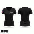 Fleming County Sheriff Women's Short Sleeve V-neck Shirt - 1