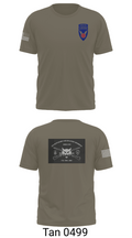 11th airborne, 1-5 IN Bobcats 86117947 Old School Cotton Feel Shirt - 8
