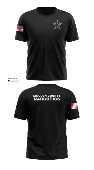 Lincoln County Narcotics 81046896 Short Sleeve Performance Shirt - 22